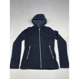 Scottevest Hoodie Women’s Medium Black Travel Jacket Pockets Theft Prevent